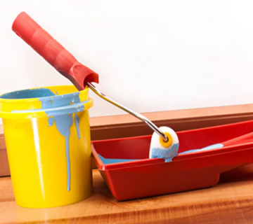 نقاشی ساختمان اصفهان رنگین تک