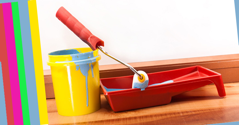 نقاشی ساختمان اصفهان رنگین تک